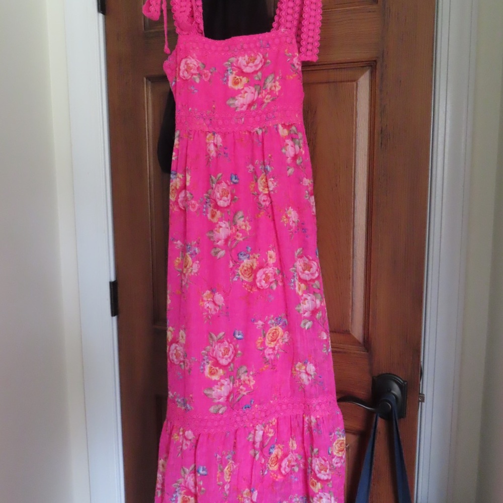 Floral Pink Dress never worn
